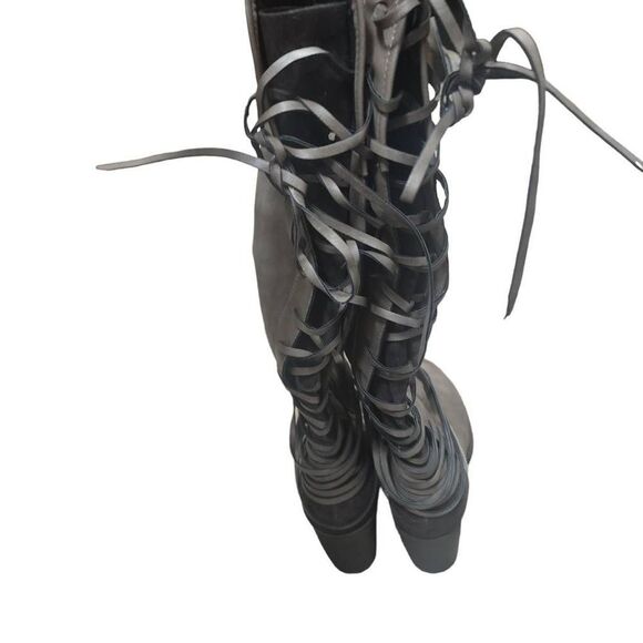 Corkys Annabel Knee-High Boots – Seirer Boutique By Corkys Gray Annabel Lace Up Riding Boots Size 9